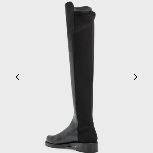 Stuart Weizmann black 5050 over the knee boots SZ 7 - Picture 3 of 16